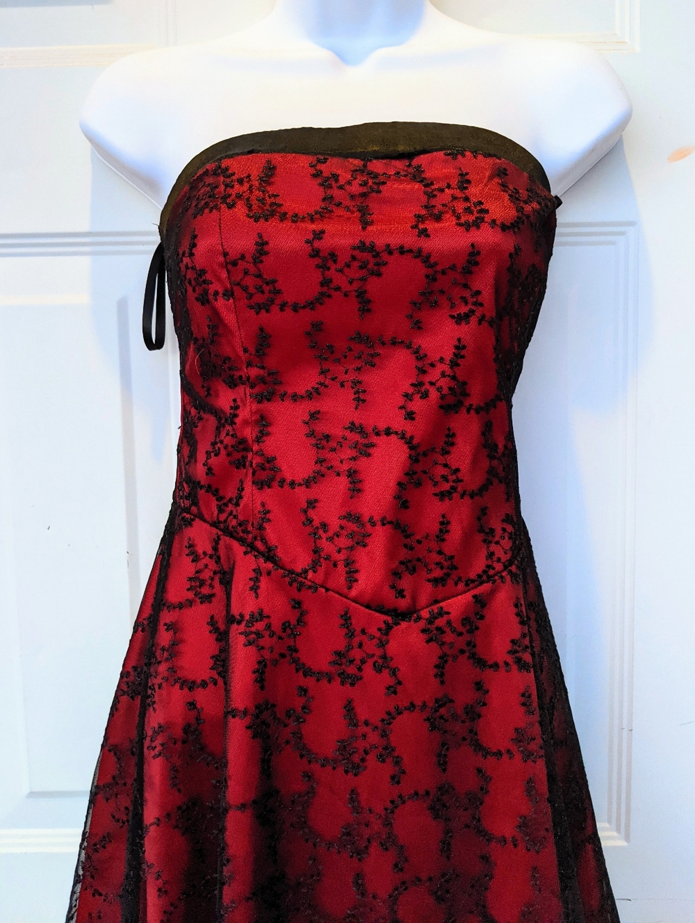 Y2K Strapless Dress